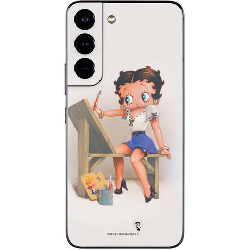 Betty Boop The Artist Galaxy S22 Skin